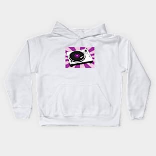 Retro turntable Kids Hoodie